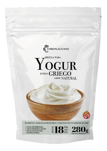 EasiYo Base de yogur con sabor a melocotón estilo griego (paquete de 3, 21  porciones) con cultivos vivos, yogur casero fácil y fresco, uso con EasiYo