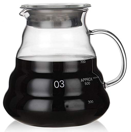 Jarra cafe vidrio refractario M- 8901 - JOSERRAGO